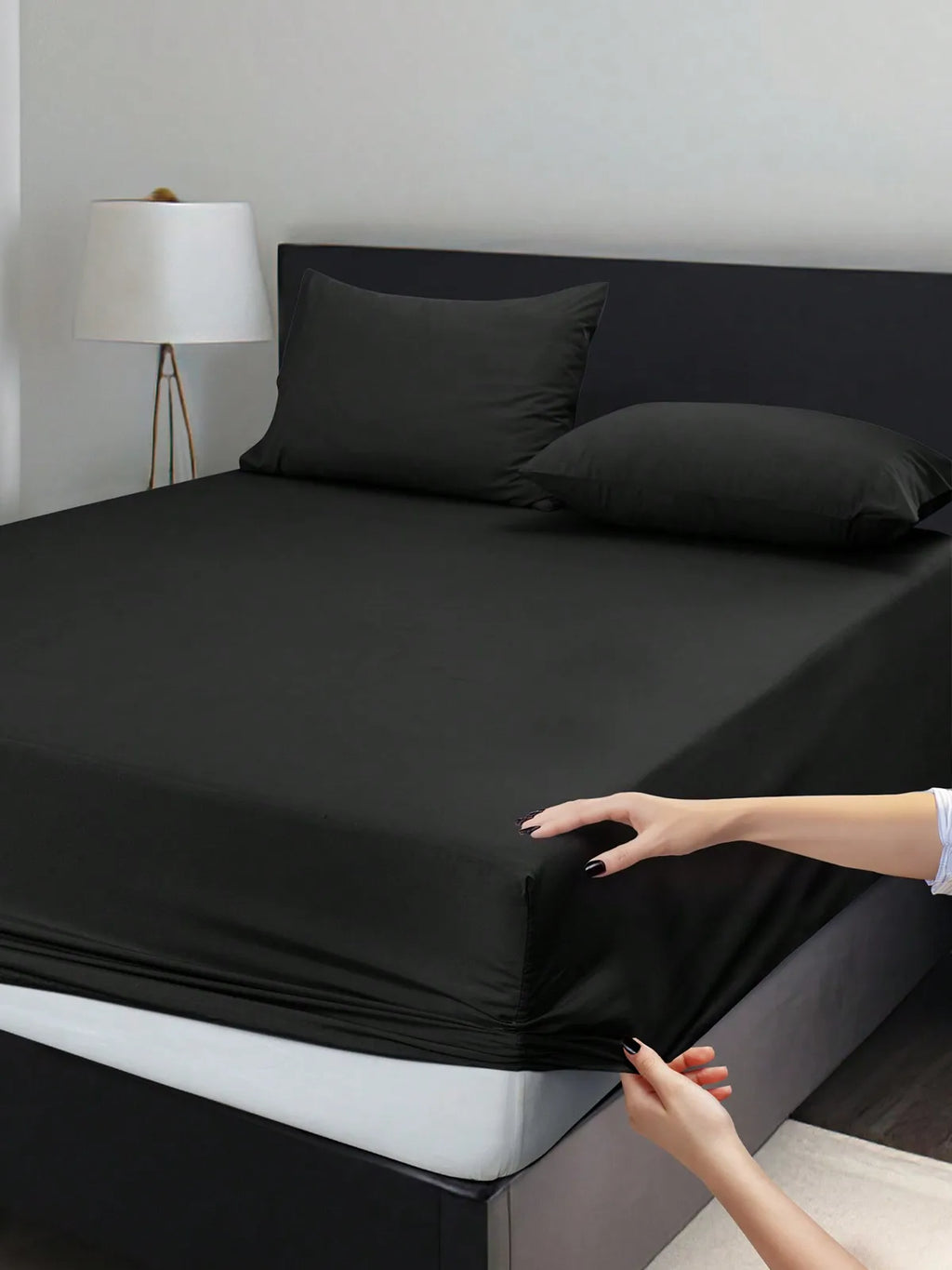 Easy to Fit 360 Elastic Microfiber Sheets - 16 Inches Deep Pocket - Wrinkles Fade Resistant