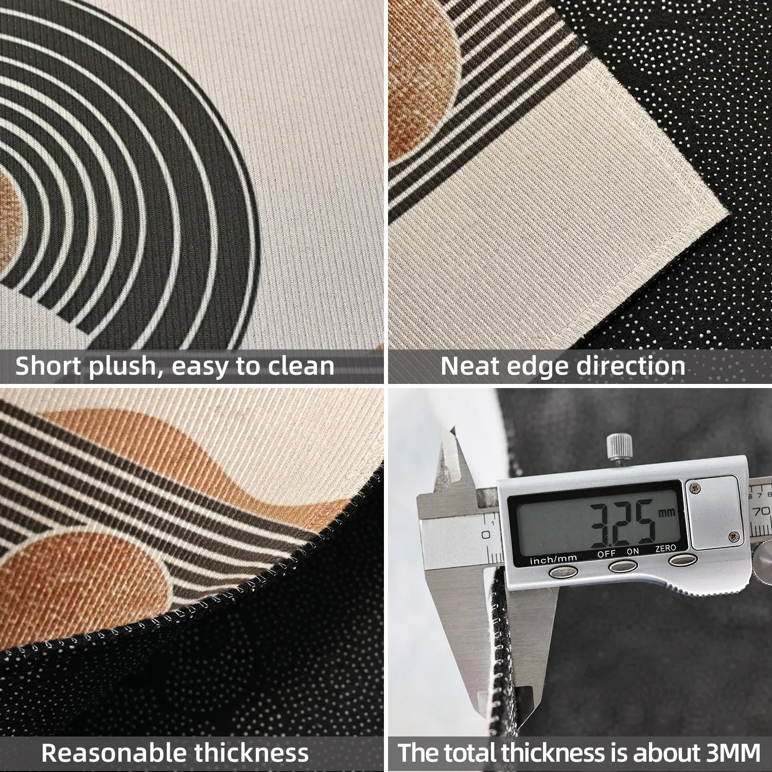 Kitchen oil and water-absorbing floor mat, bedroom living room soft carpet, porch doormat, bathroom  floor mat