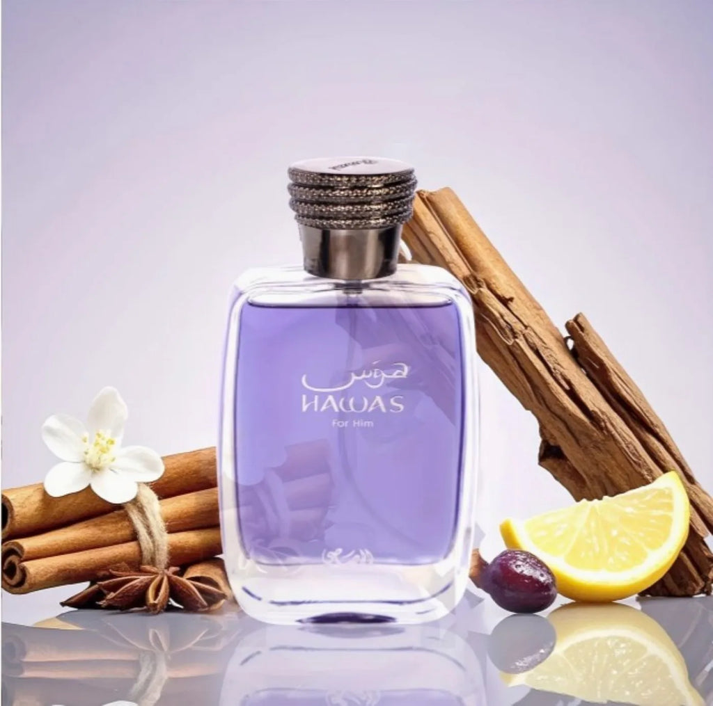 Rasasi Hawas For Him Men's Perfume 100ml Long Lasting Scent for Daily Wear