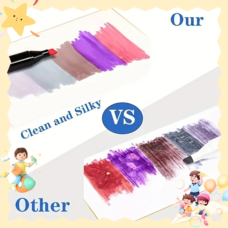 168 Color Double-Ended Alcohol Marker Pen, Permanent Color Development, Suitable  for Painting, Sketching,