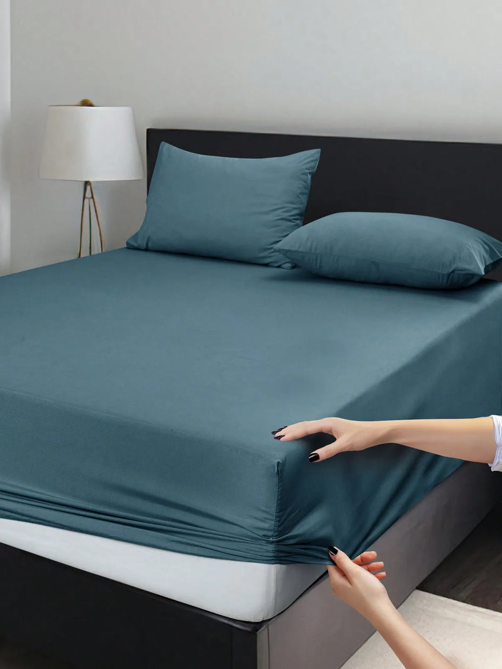Easy to Fit 360 Elastic Microfiber Sheets - 16 Inches Deep Pocket - Wrinkles Fade Resistant
