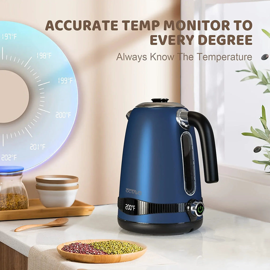 Electric Kettle, Temperature Control With 7 Heat Settings , Kitchen and home