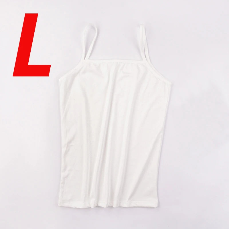 Women Sling Vest Summer Girls Sexy Strap Cotton Ladies Sleeveless  Vest Tops