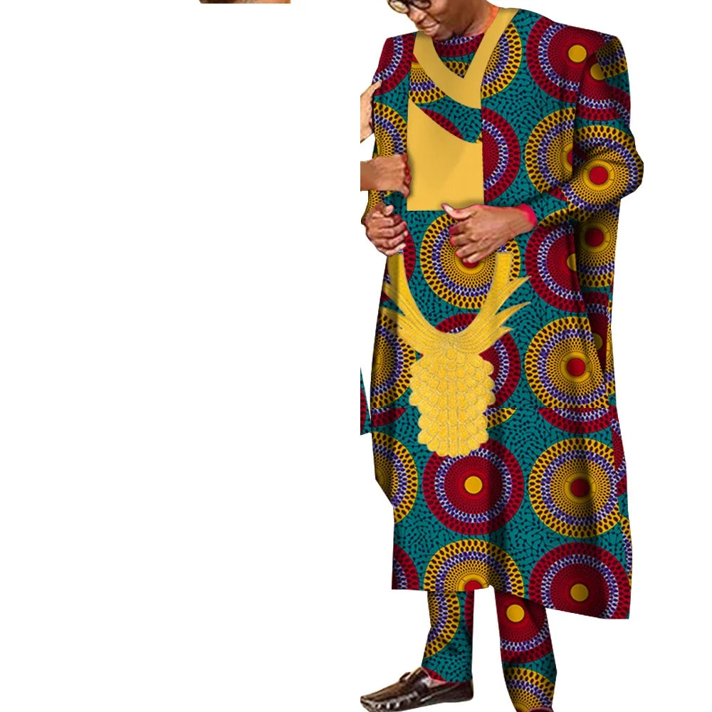 Couples African Clothes African Print Dashiki Dresses for Men Women Robe African Wedding Party Dress