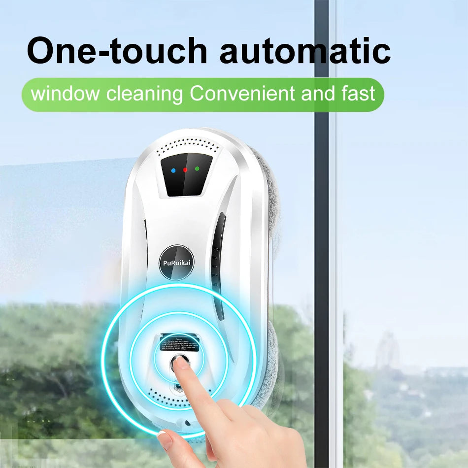 Ultra thin Robot vacuum cleaner window cleaning  remote control for home