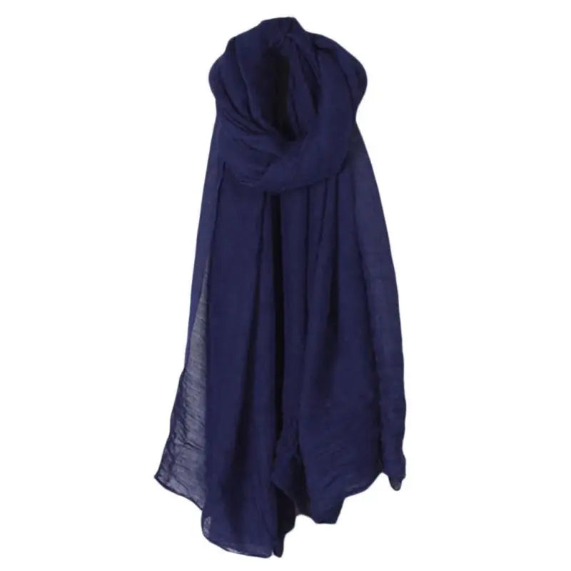 Women Long Scarf Wrap Scarves Cotton   Elegant