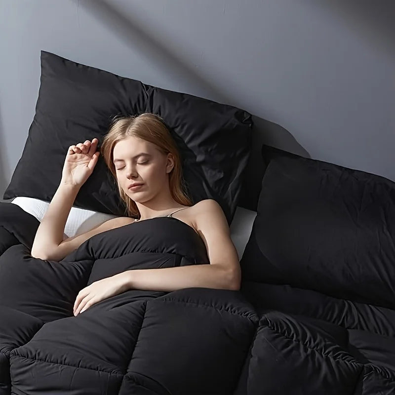 Full Size Bed Comforter Set  All Seasons Bedding with 2/3 pcs,1 Comforter, 1/2 Pillow Shams