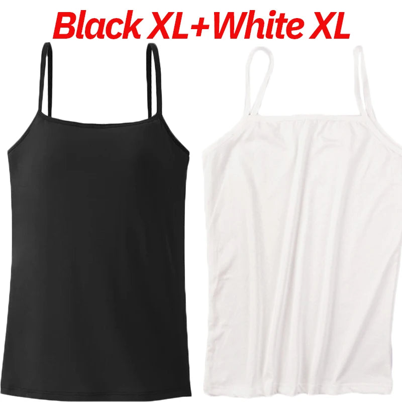 Women Sling Vest Summer Girls Sexy Strap Cotton Ladies Sleeveless  Vest Tops