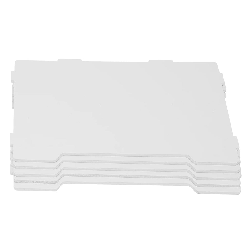 5-Layer File Organizer with Multifunctional Top Shelf, Dustproof Design, Home or Office Storage