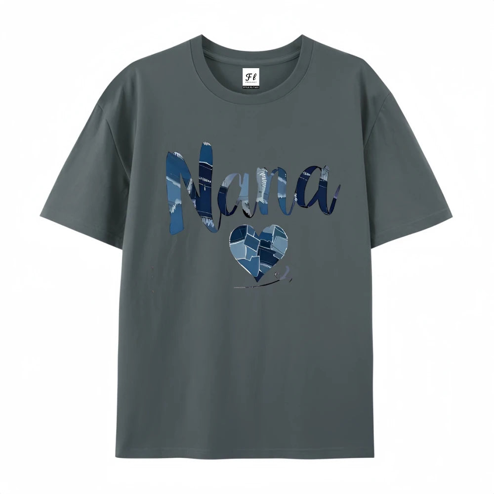 Nana Graphic Tee Fashion Women T-Shirt Casual Round Neck Short Sleeve Summer S-5XL Loose Tops