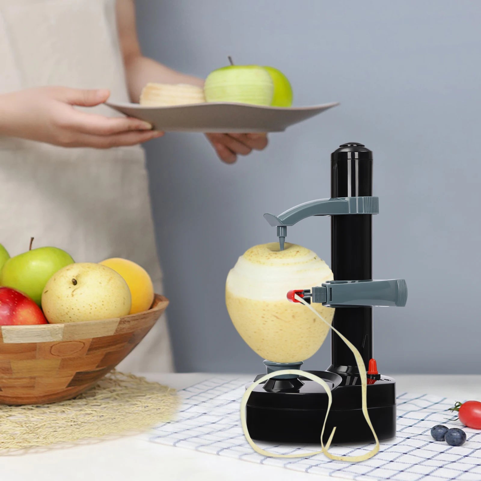 Electric Peeler For Vegetables Multi-function Fruit Potato Carrot Kitchen  Peeling Tool