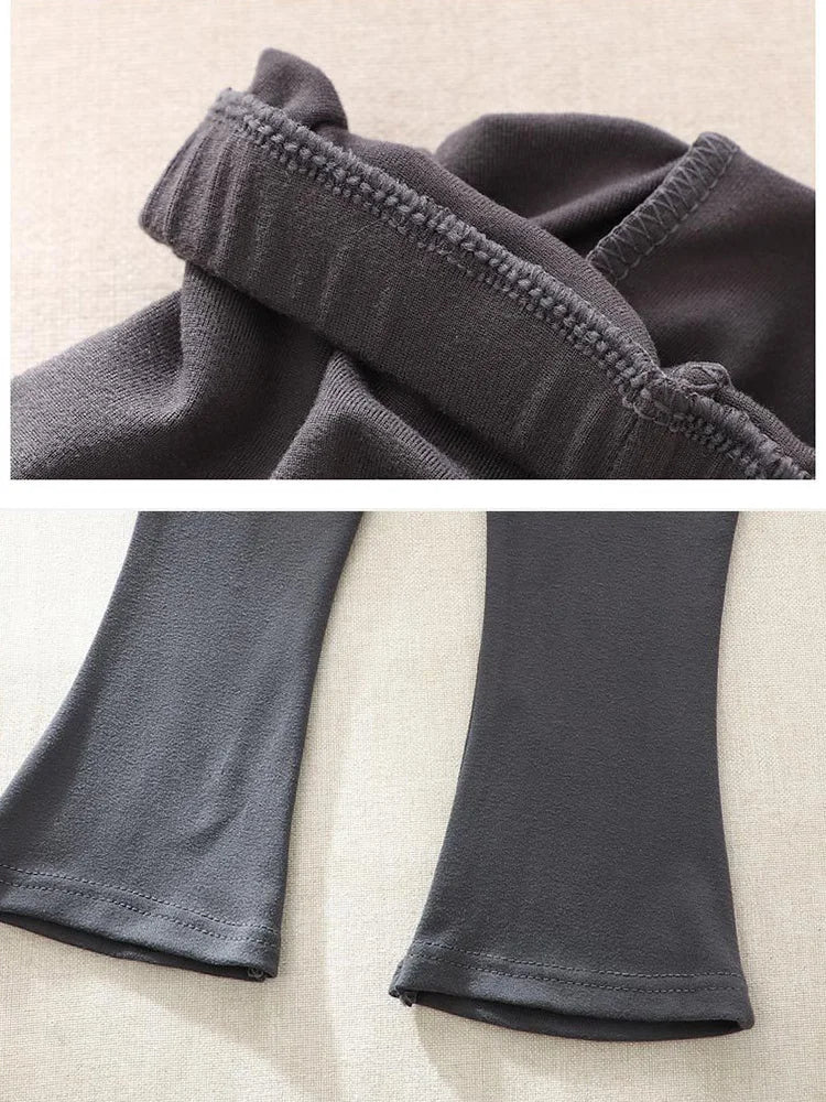 Spring Autumn  Children Flared Pants 1-6Year Kid Leggings  Fashion Boot Cut