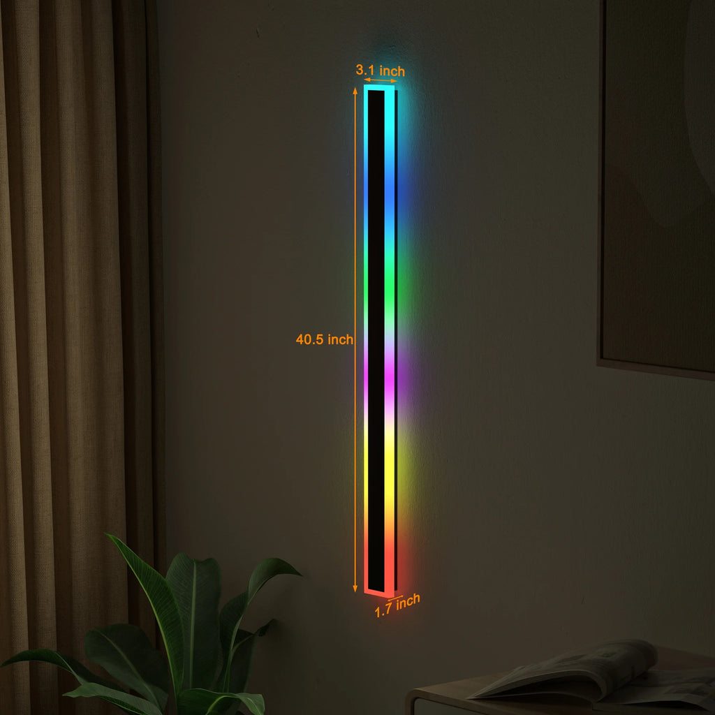Modern Wall Lights, 2 Pack Long Wall  Lighting Fixtures LED