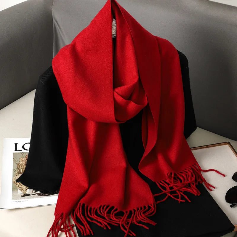 Women Winter Scarf  Cashmere Shawl  Lady Wrap