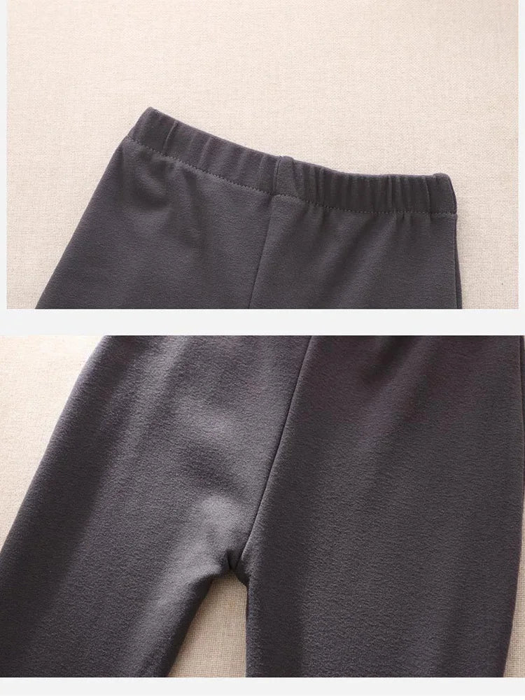 Spring Autumn  Children Flared Pants 1-6Year Kid Leggings  Fashion Boot Cut