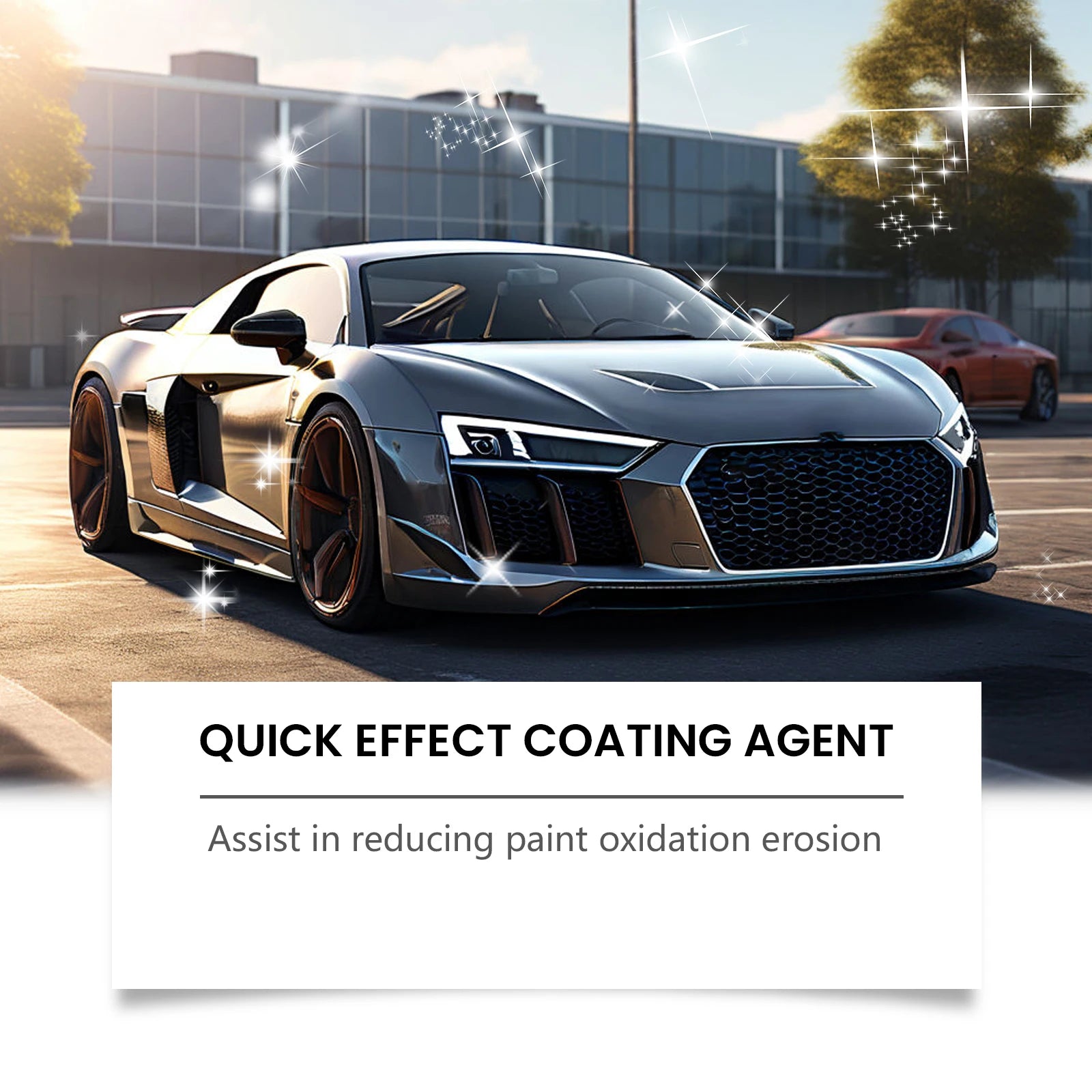 Car Coating Spray Car Paint Coating Spray Cleaning and Maintenance Gloss Antifouling and Dirt Resistant Car Care