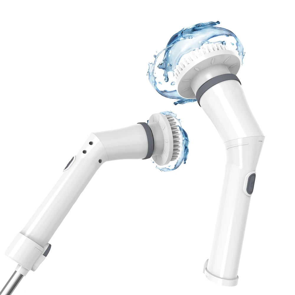 Multifunctional Wireless Rotatable Cleaning Brush Bathroom Kitchen