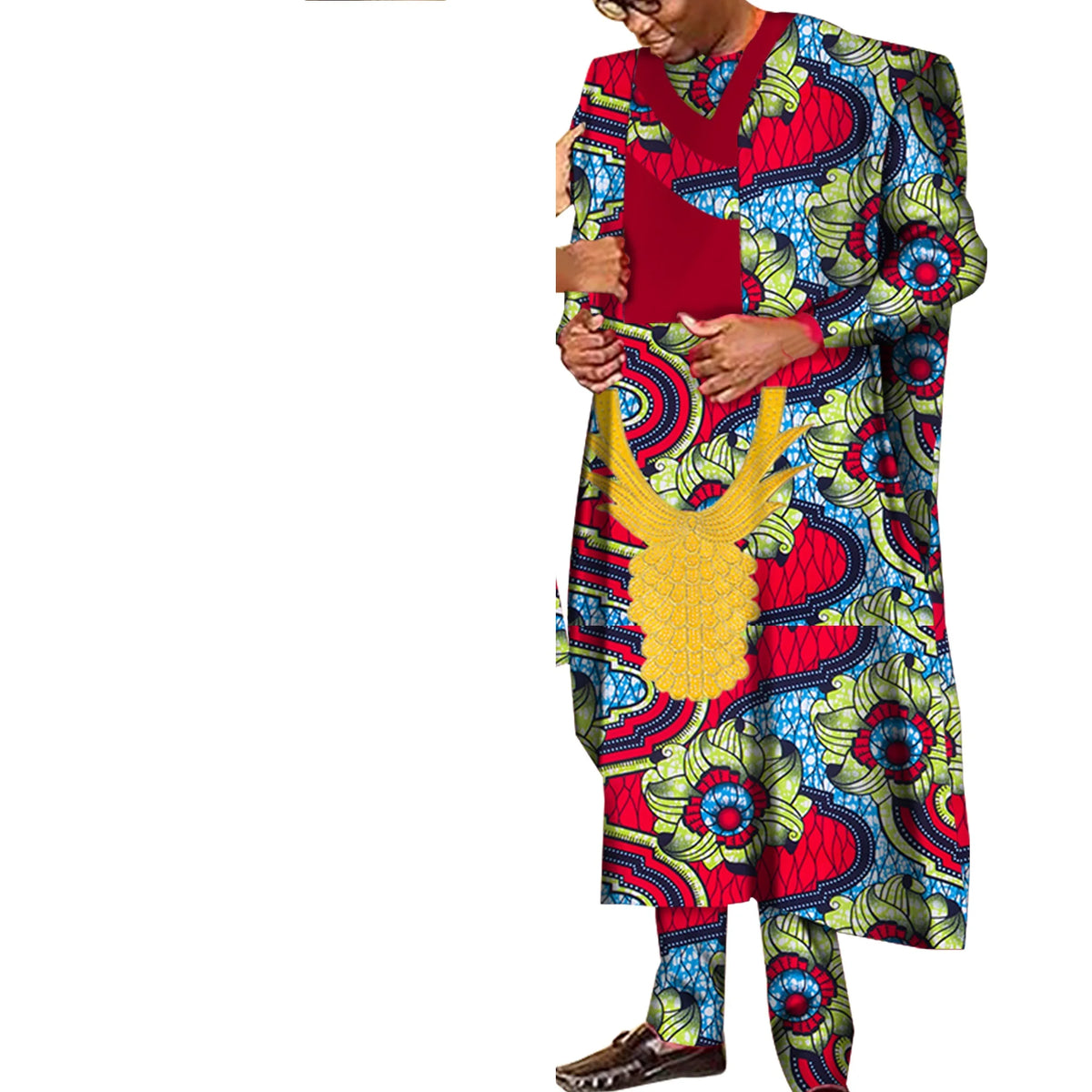 Couples African Clothes African Print Dashiki Dresses for Men Women Robe African Wedding Party Dress