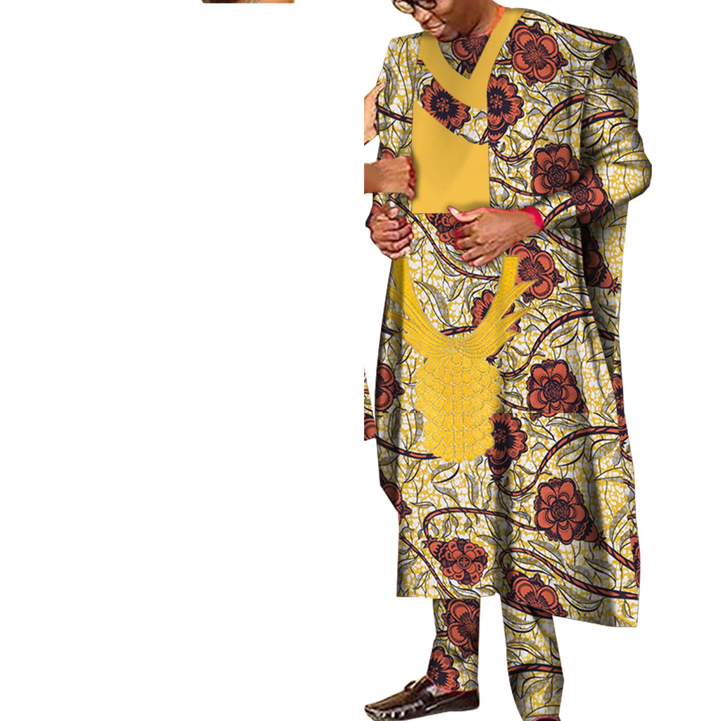 Couples African Clothes African Print Dashiki Dresses for Men Women Robe African Wedding Party Dress