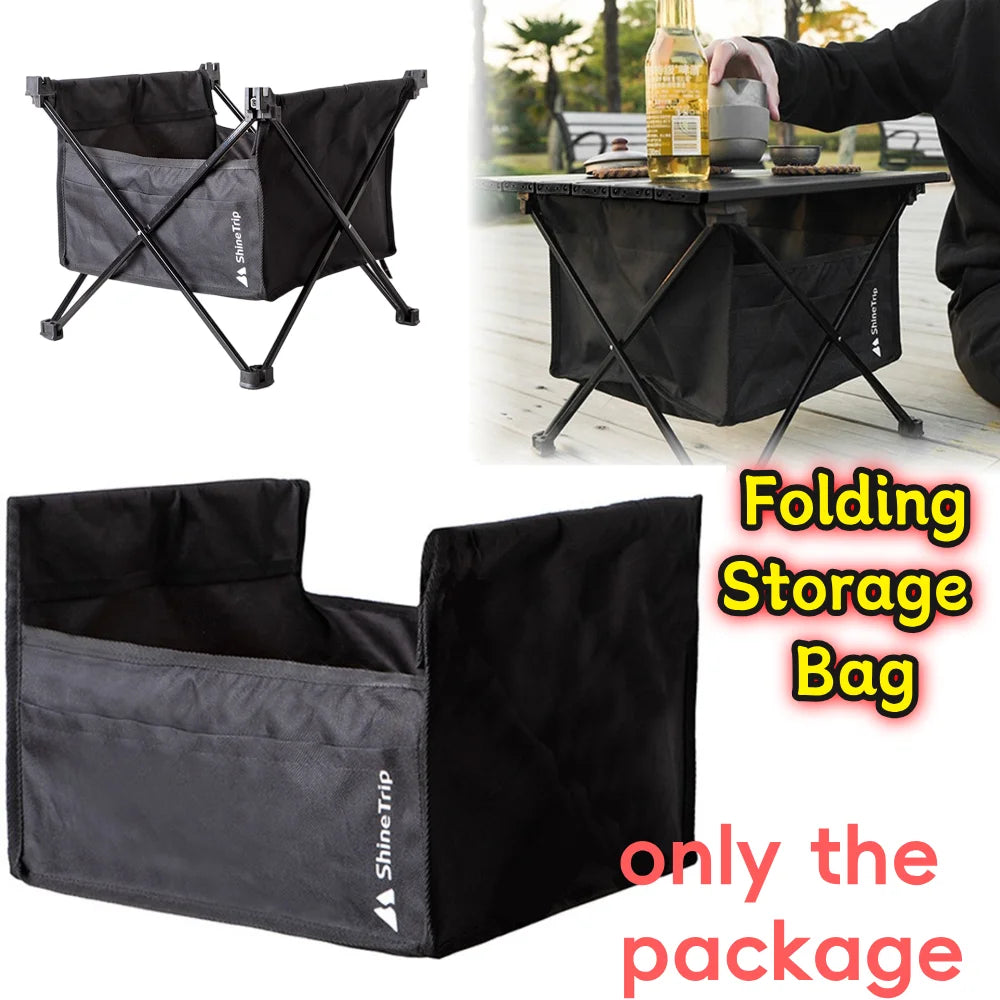 Outdoor Camping Storage Bag Camping Bag Table Accessories Folding