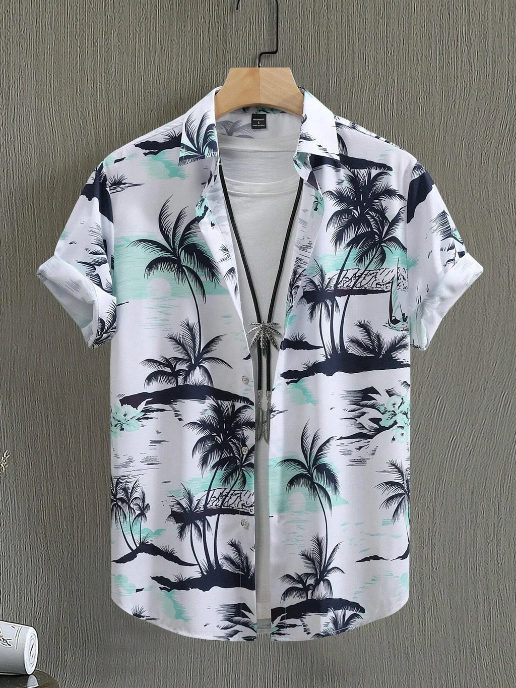 Hawaiian Shirt Man Print Casual  Slim Fashion Shirt High Quality Luxury  Oversized Clothes