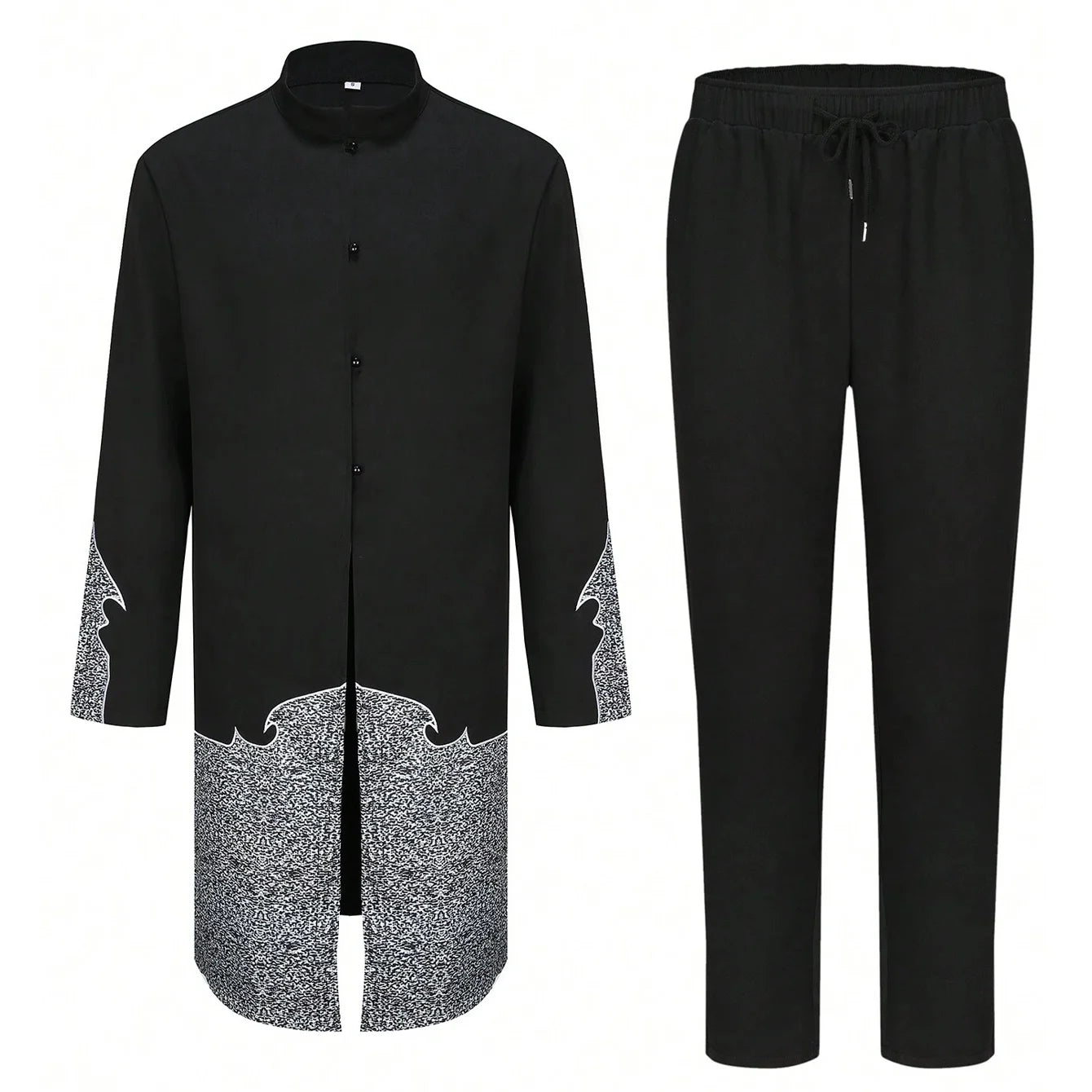 2Pc Luxury African Traditional Men's Clothing Elegant Full Suits Male Pant Sets To Dress Native Outfit