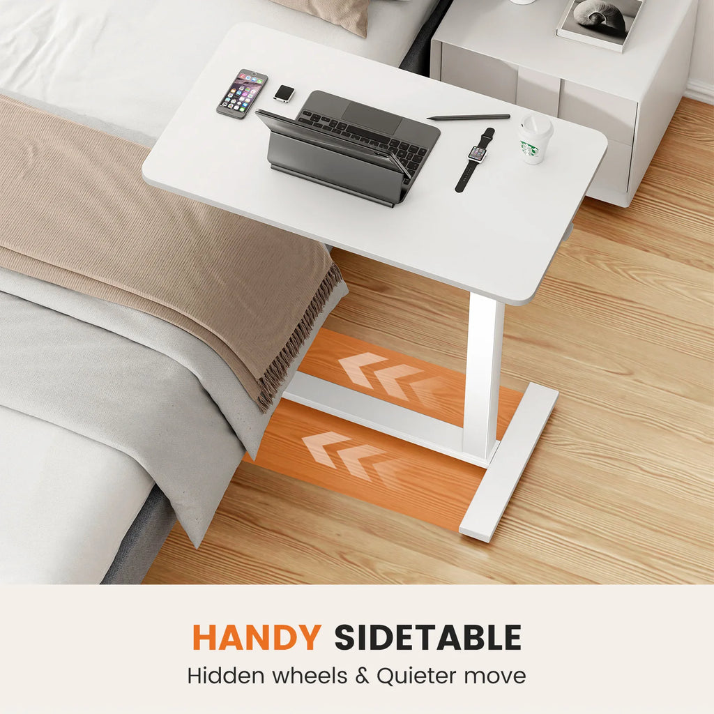 Bedside Sofa Table with  Adjustable Height Home Use Bed Table Laptop  For Bedroom