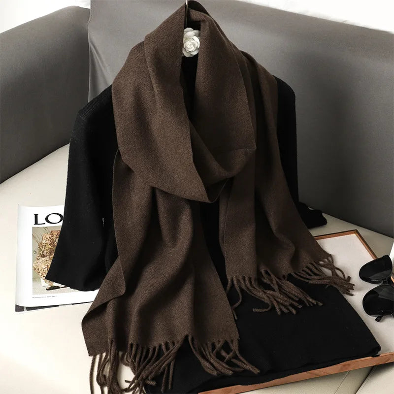 Women Winter Scarf  Cashmere Shawl  Lady Wrap