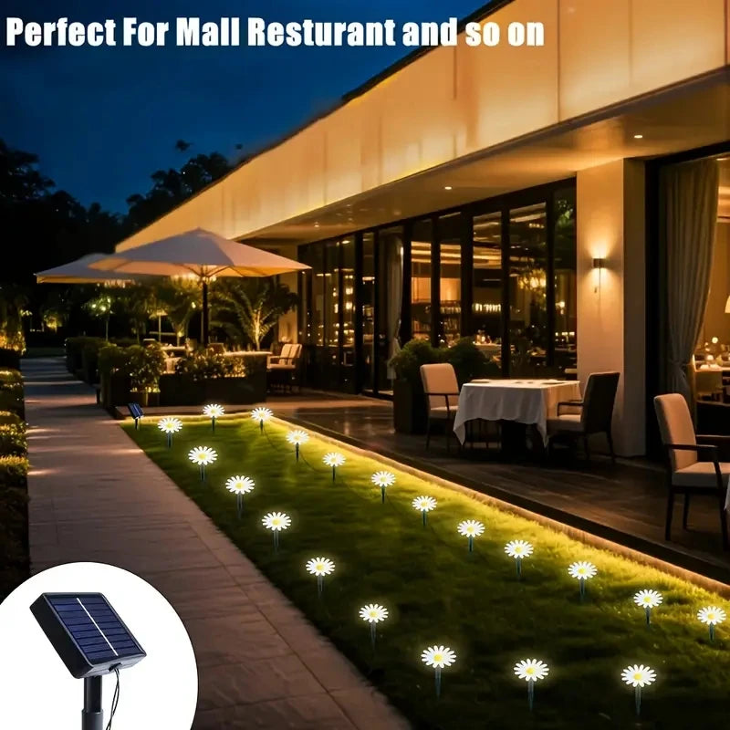 Solar Outdoor Garden Lawn Pilot Light Waterproof Courtyard Flower Path Light String for , Christmas Lights, Christmas Ornaments, Home Decorations