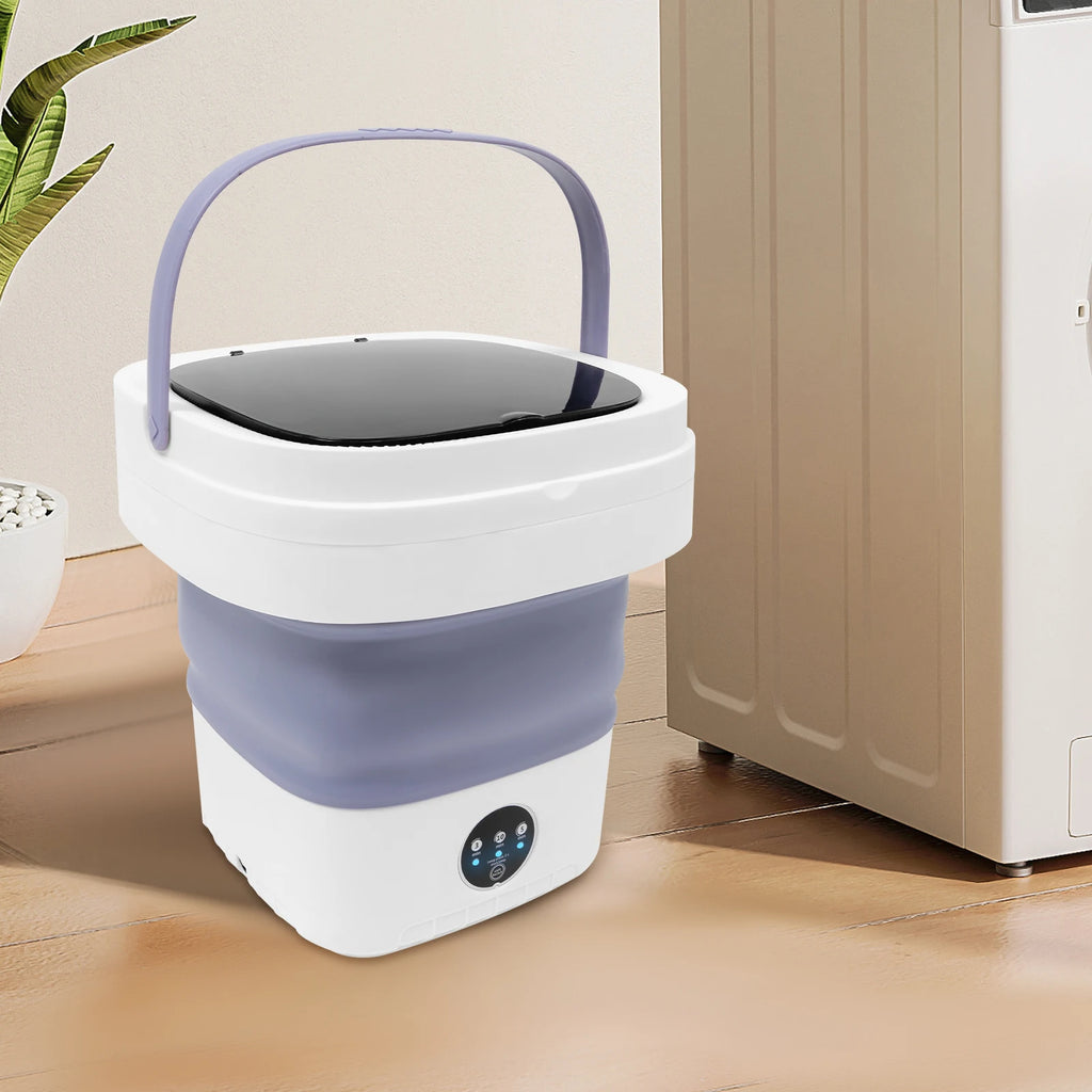 Mini Foldable Washing Machine 12L Capacity  for Baby Clothes Underwear