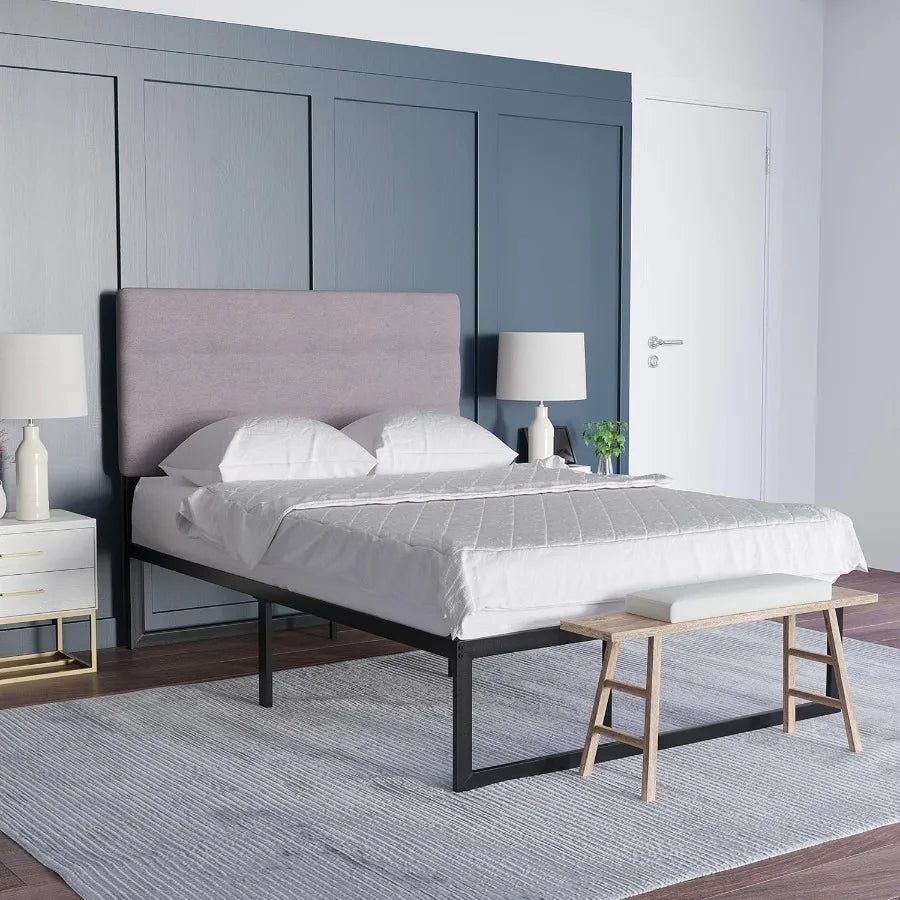 Full Headboard  for Modern Bedroom  Adjustable Height Feature Enhances Comfort