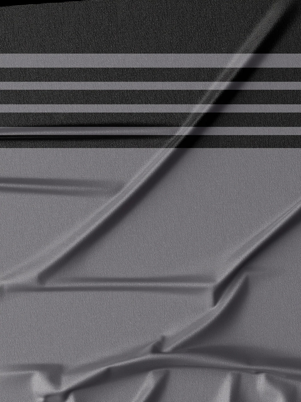 Fashionable men's summer new striped print comfortable breathable round neck T-shirt outdoor casual top