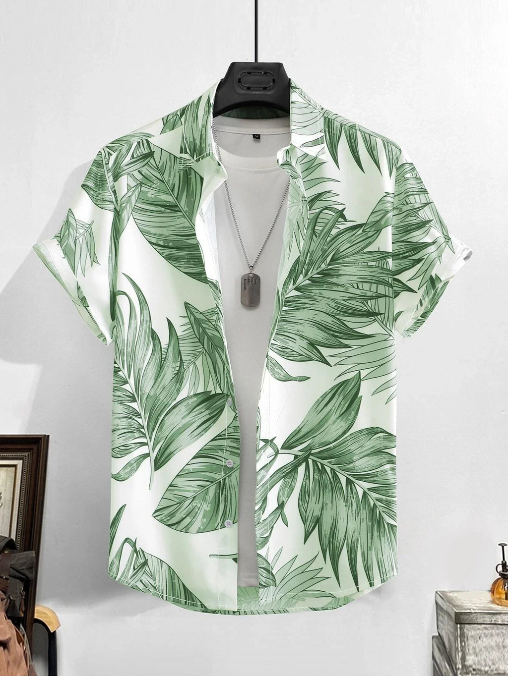 Hawaiian Shirt Man Print Casual  Slim Fashion Shirt High Quality Luxury  Oversized Clothes