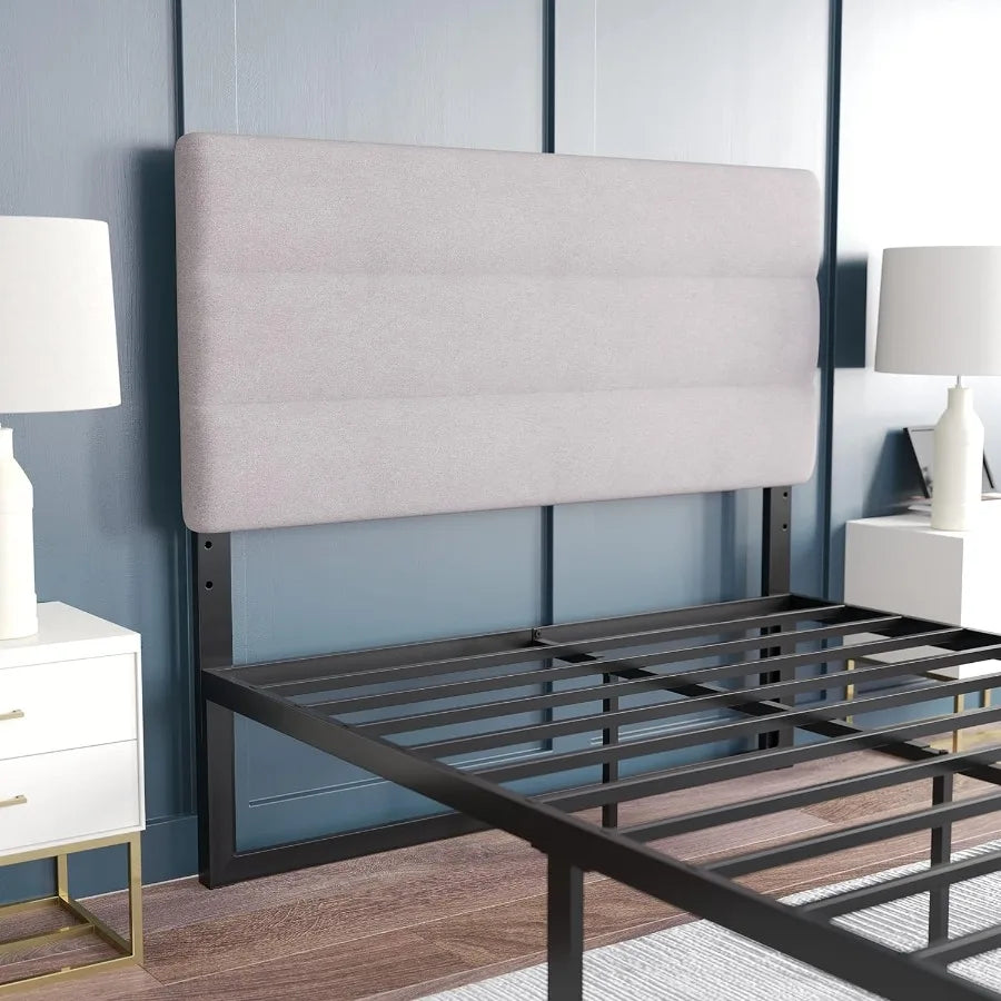 Full Headboard  for Modern Bedroom  Adjustable Height Feature Enhances Comfort