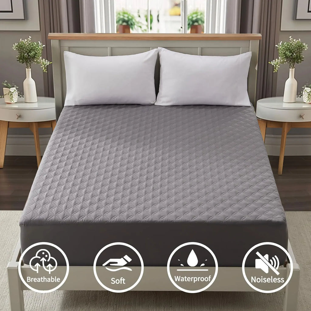 Waterproof Mattress Protector,  Dirt-Proof Bed Mattress Cover Washable