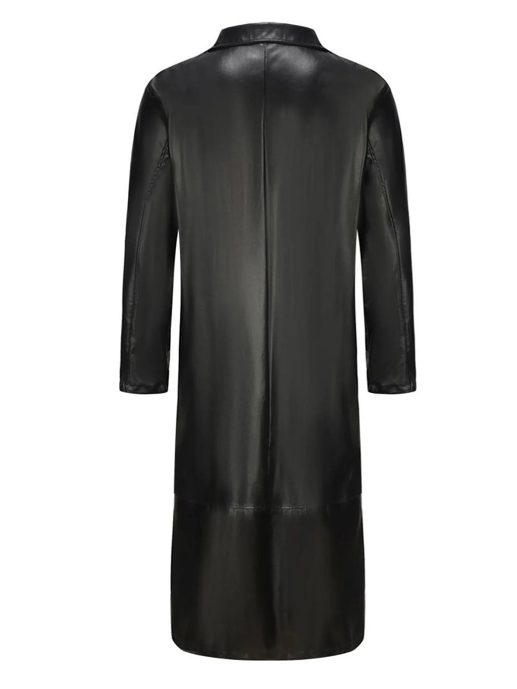 Men s Faux Leather Jacket Classic  Windproof Coat for Fall Winter Wardrobe