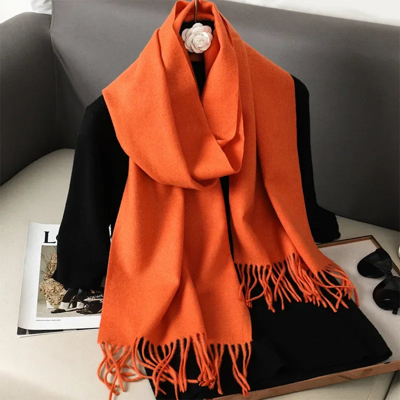Women Winter Scarf  Cashmere Shawl  Lady Wrap