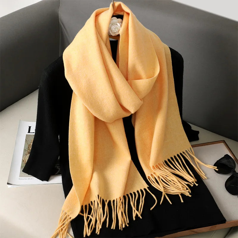Women Winter Scarf  Cashmere Shawl  Lady Wrap
