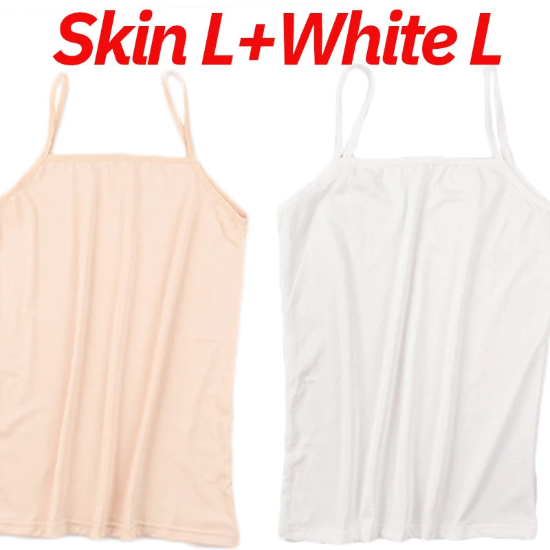 Women Sling Vest Summer Girls Sexy Strap Cotton Ladies Sleeveless  Vest Tops
