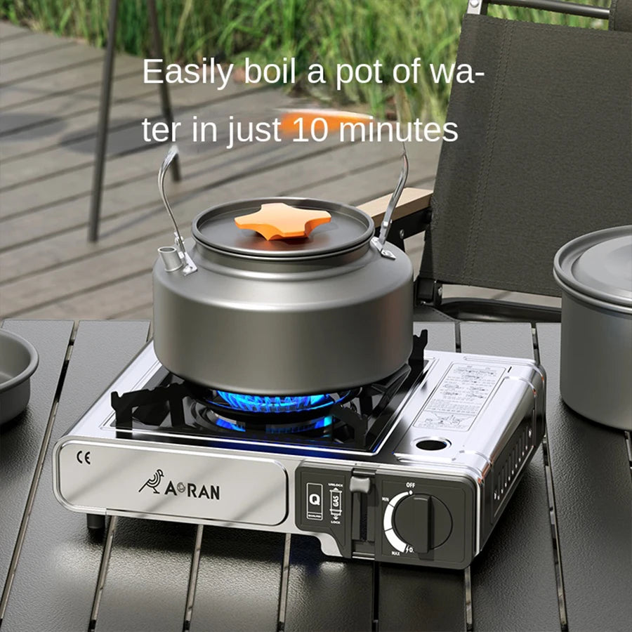 2900W High Power Portable Card  Outdoor Gas Stove Picnic Home Camping Equipment