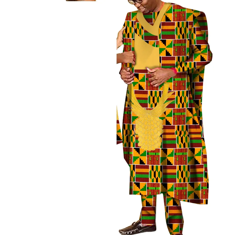 Couples African Clothes African Print Dashiki Dresses for Men Women Robe African Wedding Party Dress
