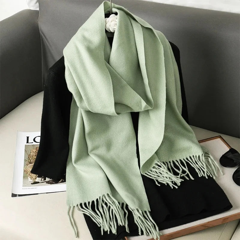 Women Winter Scarf  Cashmere Shawl  Lady Wrap