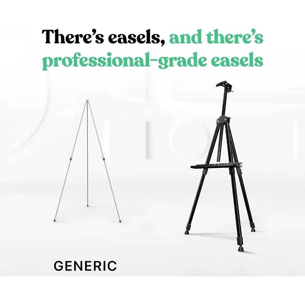 Easel Stand Painting - Adjustable Height Tabletop  Canvas Stand,