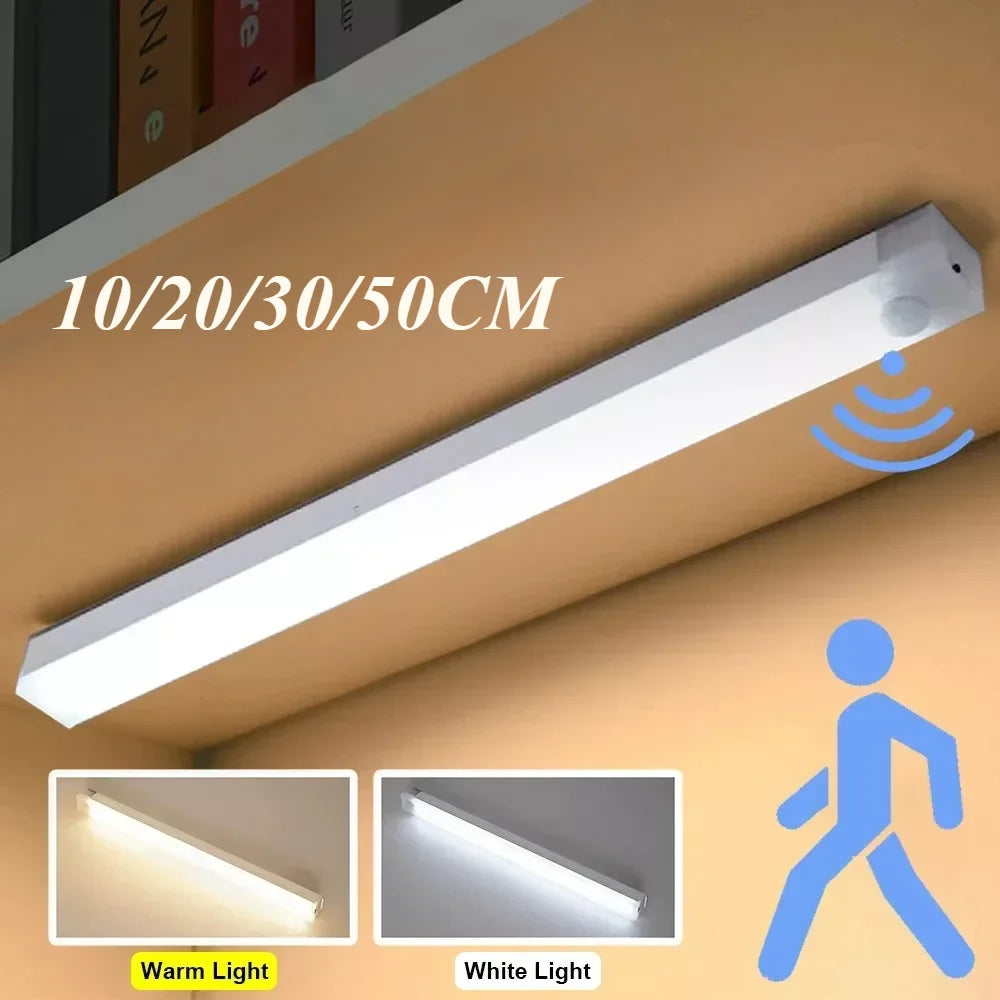 PIR Motion Sensor Portable Rechargeable Led Lamp Portable Indoor Lighting USB Lamps Lights