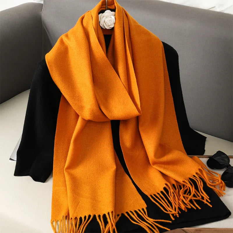Women Winter Scarf  Cashmere Shawl  Lady Wrap