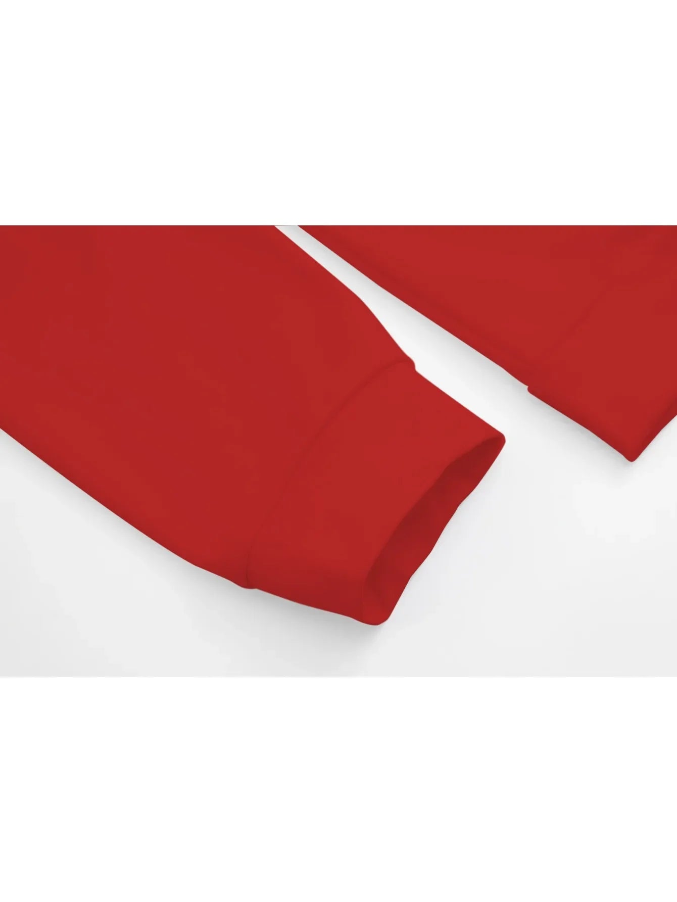 Santa Christmas Sublimation Graphics Pullover Red Green Cotton for Winter