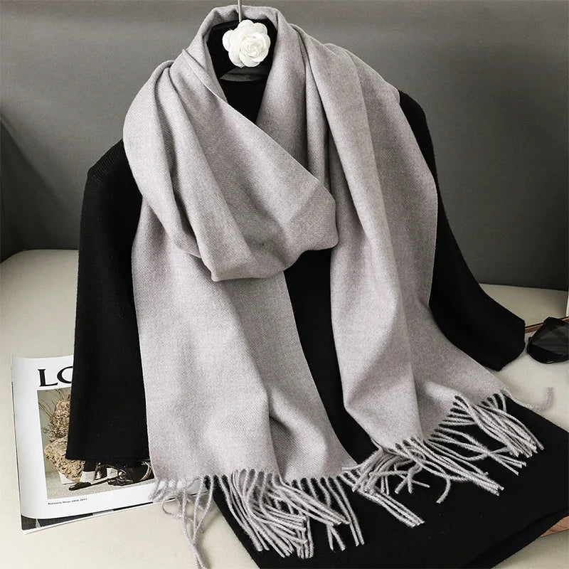 Women Winter Scarf  Cashmere Shawl  Lady Wrap