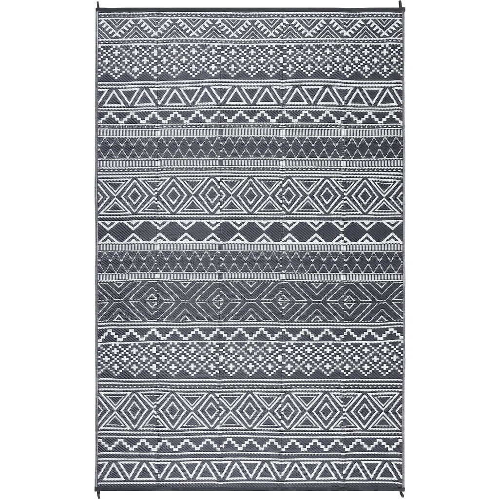 Waterproof Outdoor Rug, Reversible Plastic Straw Patio Camping Rug, for RV, Deck
