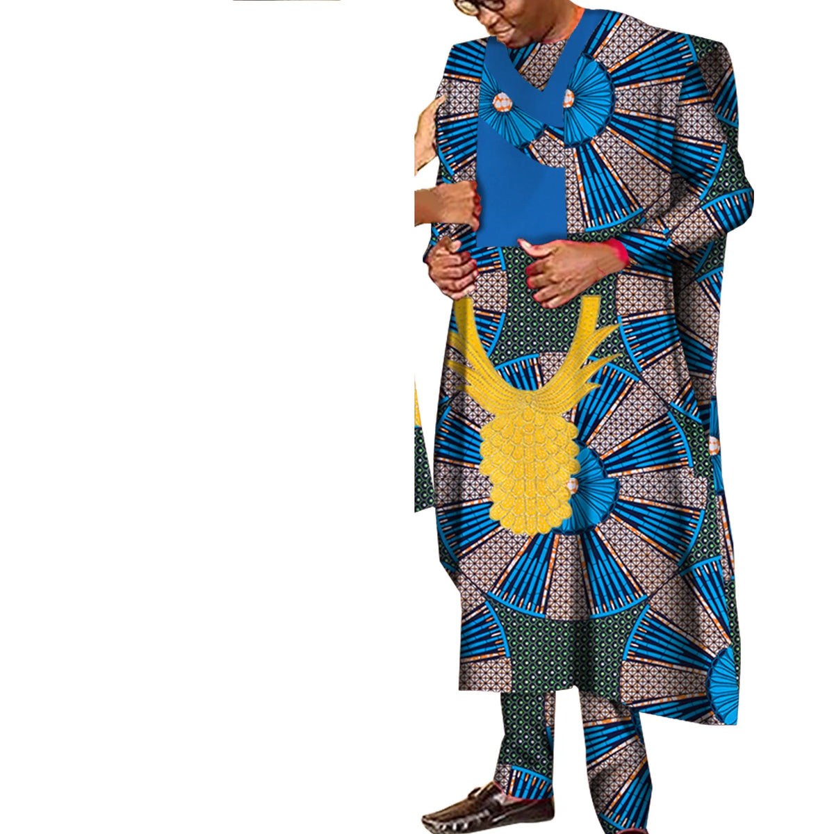 Couples African Clothes African Print Dashiki Dresses for Men Women Robe African Wedding Party Dress