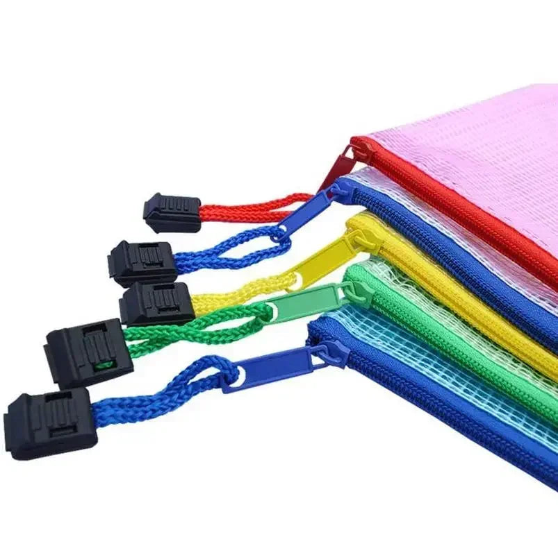 Waterproof Zip Bag A3 A4 A5 A6 Transparent  Pen Filing Products Pocket Folder Office  Supply